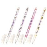 Ручка стираемая гелевая ЮНЛАНДИЯ "Котята", СИНЯЯ, корпус ассорти, узел 0,5 мм, линия письма 0,35 мм, 143659