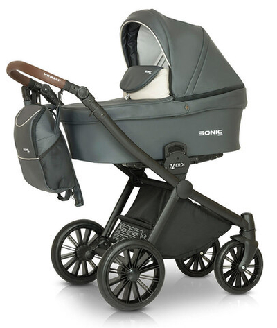 Детская коляска Verdi Sonic Soft 3 в 1 (Зеленый)