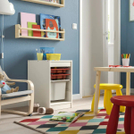 TROFAST Полка с контейнером/подносами ИКЕА