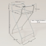 Ванна детская Bubago Dimaro 7в1 серый