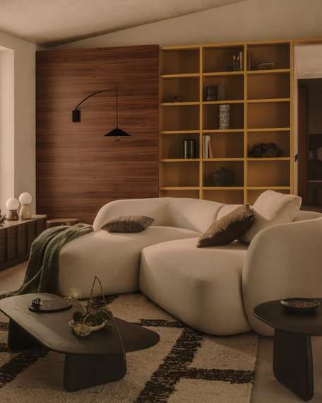 Журнальный столик Pirita из массива дуба 146 см, черный