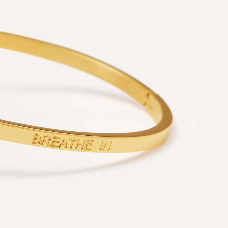 Тонкий Браслет Вдохни