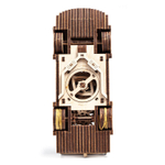 Набор из двух спорткаров "Легенды трека" от DROVO - Деревянный конструктор, сборная механическая модель, 3d пазл