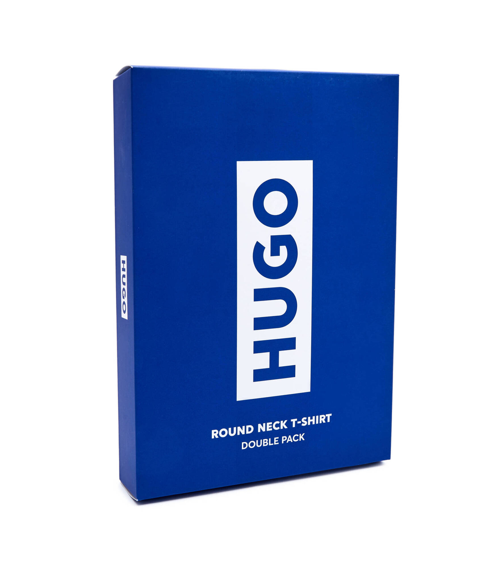Футболка 2шт. BLUE Hugo Blue - белый(50522383)