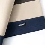 Поло Ymkashix серое / темно-синее