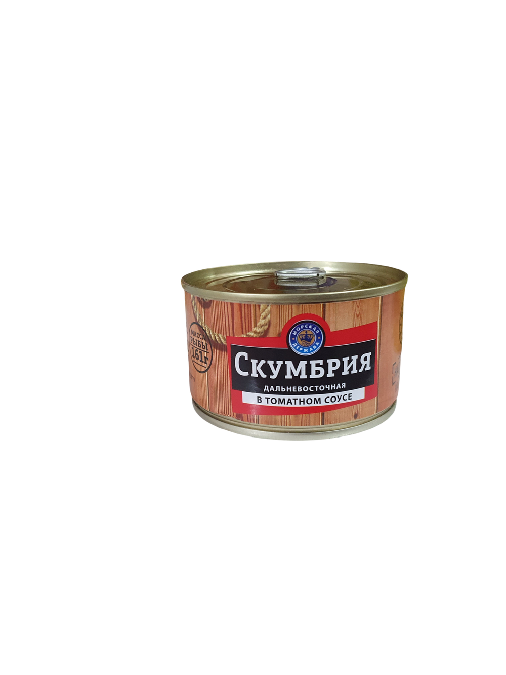 Консервы скумбрия атл.в томатном соусе кусочки, Морская держава, 230г