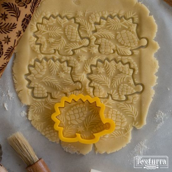 Форма для вырезания пряников и печенья Ежик 6 см