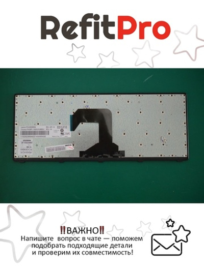 Клавиатура для Ноутбука Lenovo LenovoS400 / M30-70 раскладка - английская, черная (25208714)