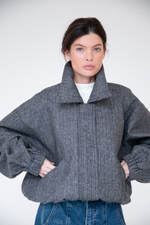 Бомбер из шерсти JONY