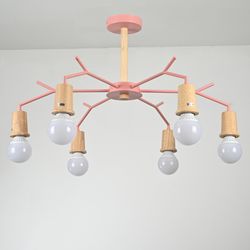 Потолочная Люстра Les Color D80 Pink By Imperiumloft