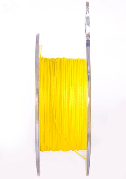 Леска плетёная WFT KG ROUND DYNAMIX Yellow 300 м, 0,35 мм