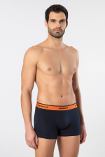 Трусы мужские боксеры. Набор из 3-х штук т.синий-т.синий-т.синий