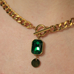 Колье Emerald