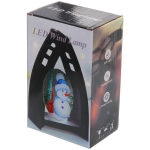 Сувенир с подсветкой «Зимняя история» 9,5*14,5 см, Белый