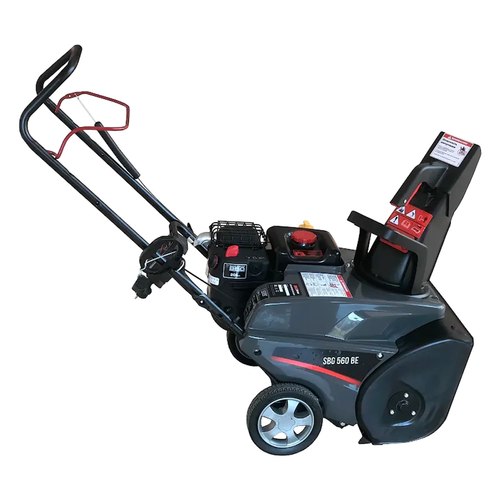 EVOline SBG 560 BE бензиновый снегоуборщик 6.5 л.с, ковш 56 см, выброс 15 м