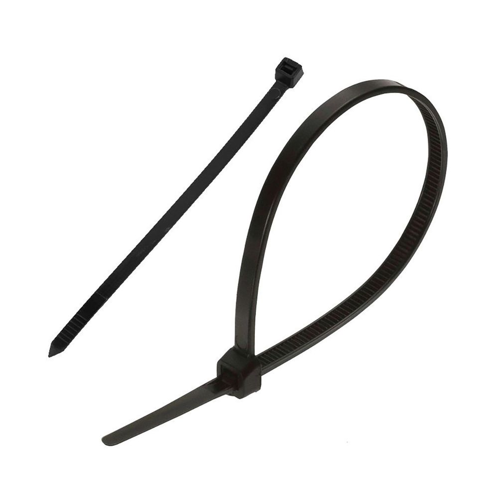 Хомут-стяжка Park, нейлон, 2,5 x 200 мм, 100 шт, черный, 220928
