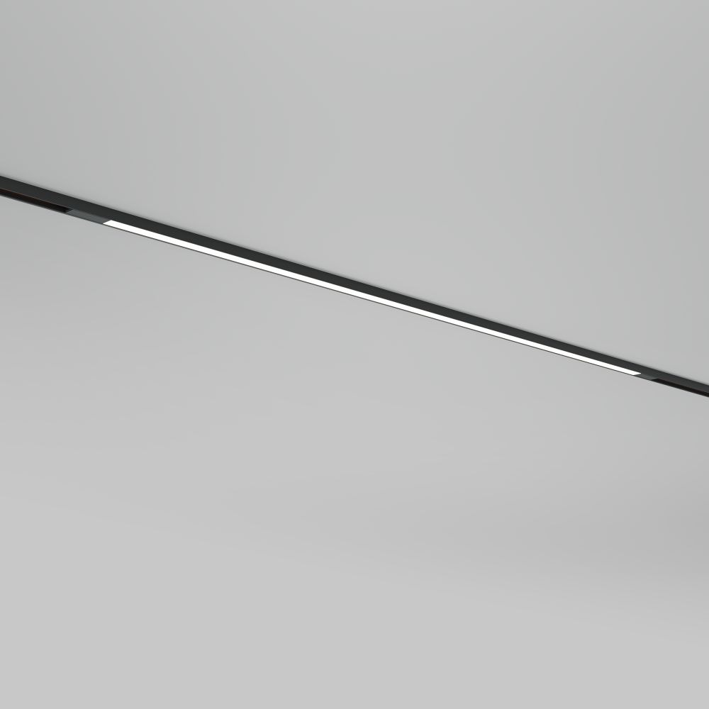 Трековый магнитный светодиодный светильник Maytoni Basity Flex TR180-1-12WTW-B