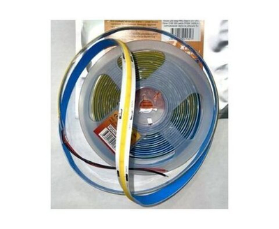 Ecola лента св/д 24V 14W/m COB 330led/m IP20 4200K 4K 1400lm/m 5м