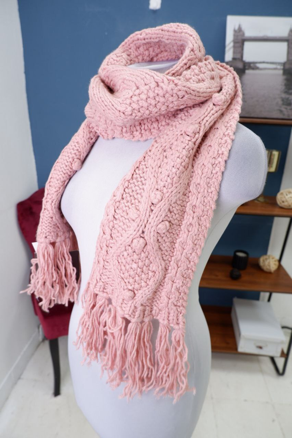 Шарф Fornarina для зимнего образа, новый