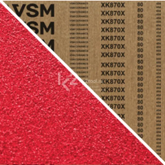 Шлифовальная лента 75x2000 мм, VSM XK870X, P40