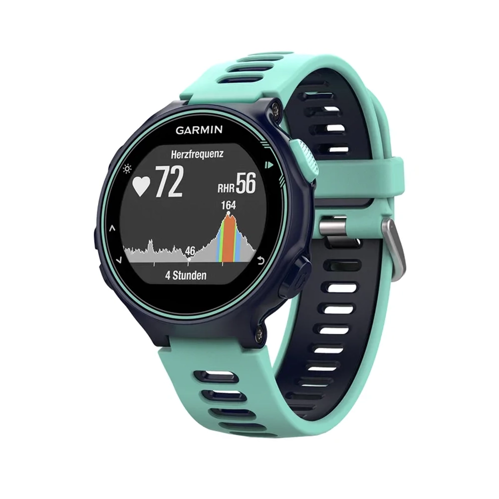 Мультиспортивные часы Garmin Forerunner 735XT, синие, HRM-Run, 010-01614-16