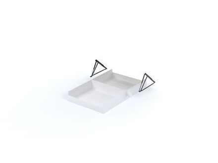 Комплект подъемного механизма с ящиком для кровати 1600х2000 (белый), МФ SbkHome