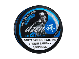 Жевательный табак DZEN Strong Mini - Menthol 9г