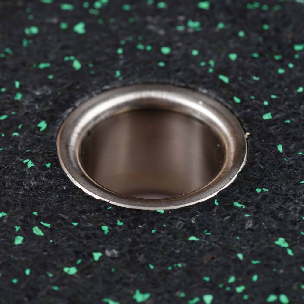 Диск для штанги HI-TEMP с цветными вкраплениями D51 мм PROFI-FIT 10 кг