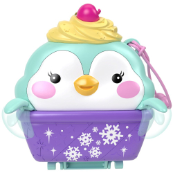Polly Pocket - Снежный пингвин Компактный набор 2 куклы + аксессуары HRD34 / артикул   FRY35 HRD34  / GTIN 194735173792