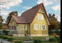 Ламинированная черепица Docke Серия Dragon Premium, Карамель 2,38м2