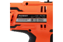 Сетевая дрель-шуруповерт PATRIOT FS 313 120301413, 0-1400 об/мин, 1.54 кг