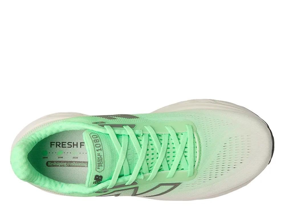 Кроссовки для бега мужские New Balance Fresh Foam 1080 v14 M бело-зеленые