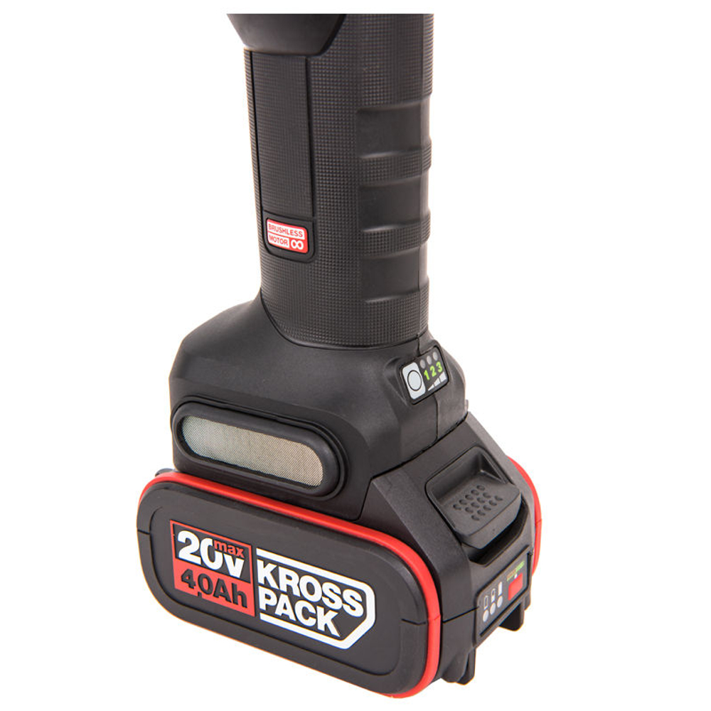 Машина шлифовальная угловая аккумуляторная KRESS KU801