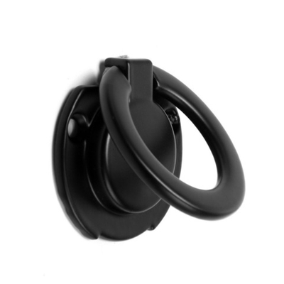 Ручка кнопка CAPPIO RK132 мебельная, цвет черный 9867365