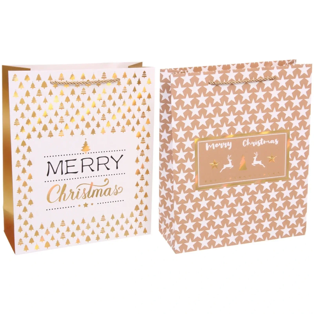 Пакет подарочный «Волшебный Новый год» 26*32*10 см, микс