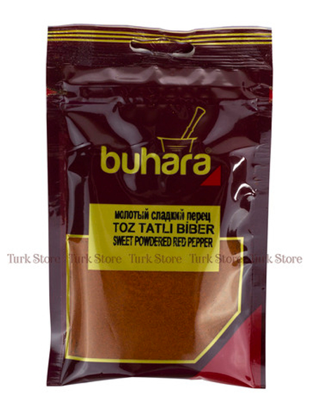 Паприка "Buhara" сладкий молотый красный перец 40 гр