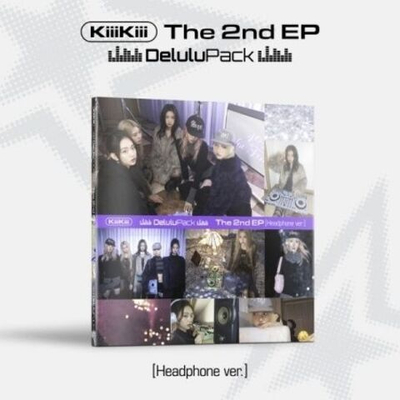 Альбом KiiiKiii - DELULU PACK 2nd EP Album HEADPHONE Version