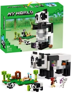 Конструктор Майнкрафт Дом панды 573 детали 1033