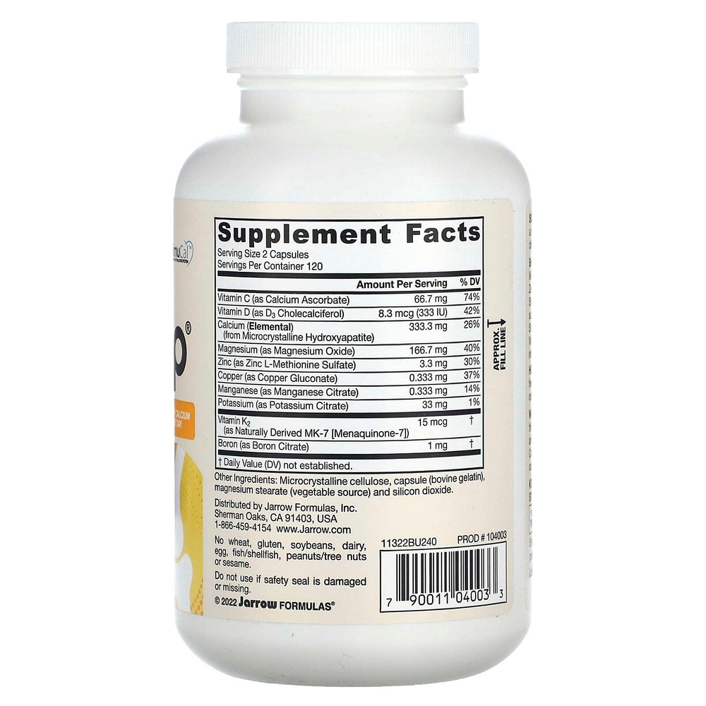 Jarrow Formulas, BoneUp, 1000 мг, 240 капсул