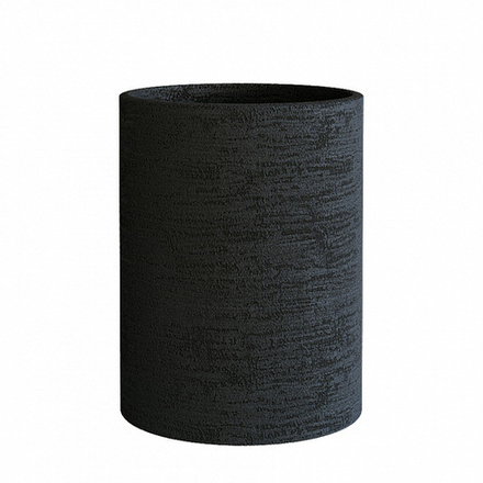 Кашпо CYLINDER EROSIA BLACK D50 H65