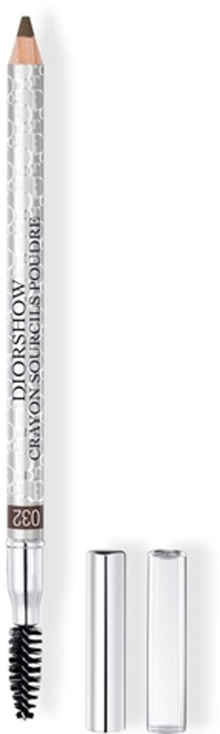 DIOR Diorshow Crayon Sourcils Poudre - Водостойкий карандаш для бровей оттенок 032 Dark Brown, 1 g