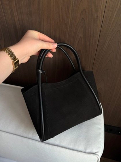 Сумка из натуральной замши