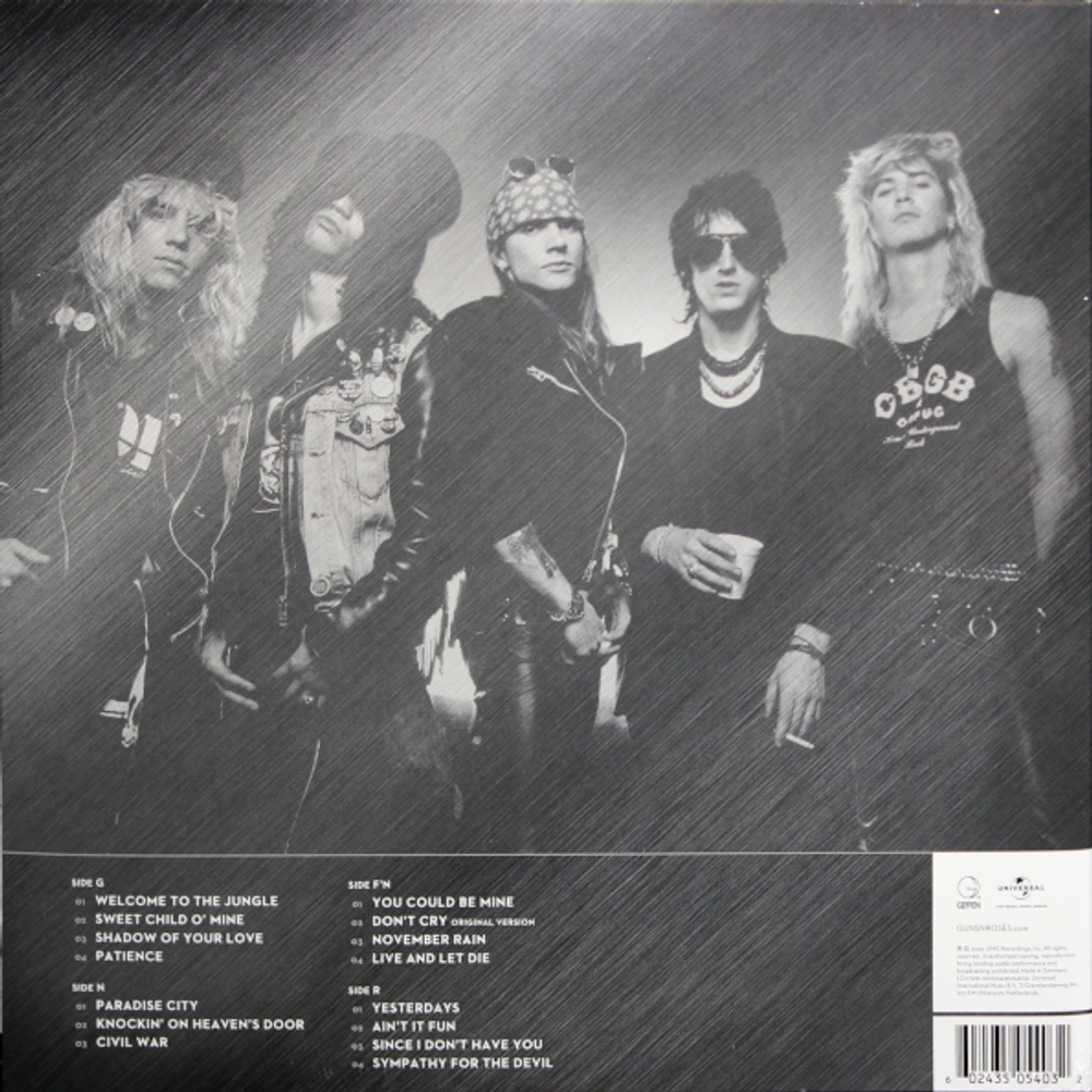 Guns N' Roses / Greatest Hits (Limited Edition)(Coloured Vinyl)(2LP)