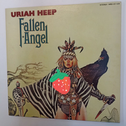 Винтажная виниловая пластинка LP Uriah Heep Fallen Angel (Japan 1978) No Obi