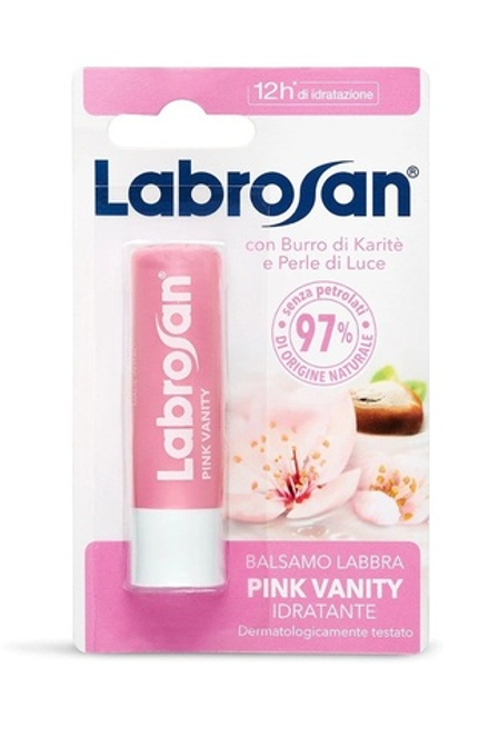 Felce Azzurra Бальзам для губ увлажняющий BALSAMO LABBRA PINK VANITY IDRATANTE 5,5 мл