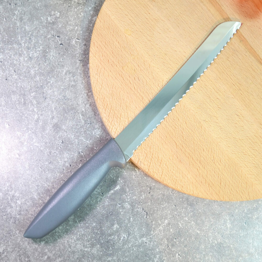 Нож для хлеба 20см Tramontina Plenus серый (без инд/уп)