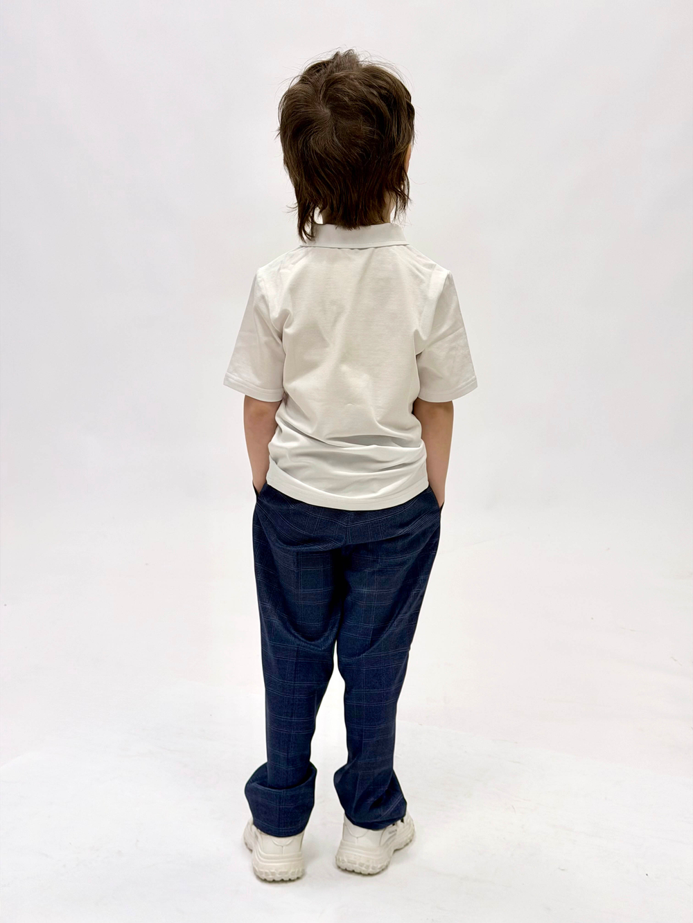 Комплект (пиджак, брюки, поло) для мальчика 6-9 лет Fleur de Vie