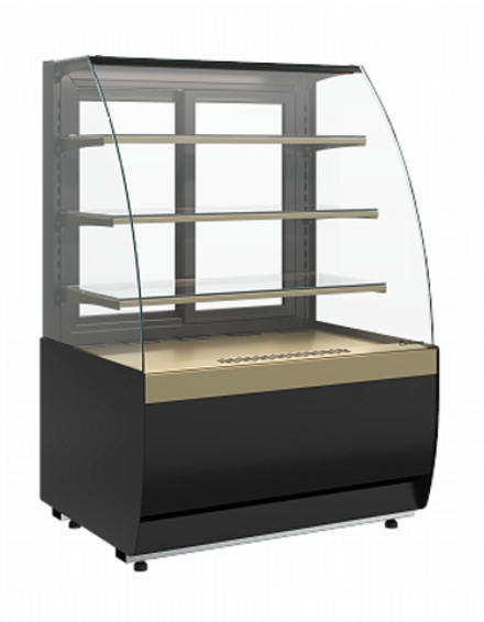 Кондитерская витрина Carboma KR70 VM 0,9-1 LIGHT (RADIUS) (9005-0109)