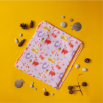 Мешок в садик 33х40, Котики принт (розовый)