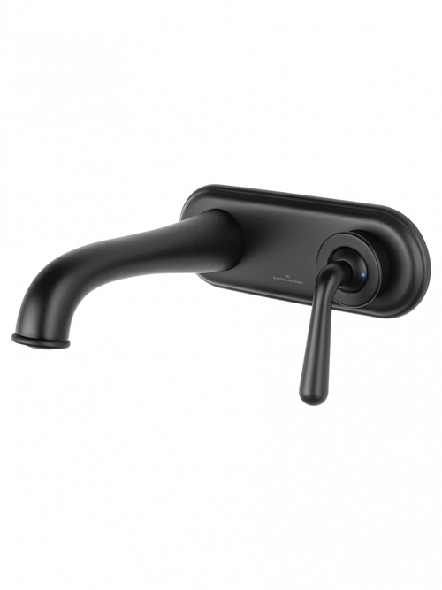 Смеситель для раковины встраиваемый WONZON & WOGHAND STEAM, Черный матовый (WW-88869008-MB)